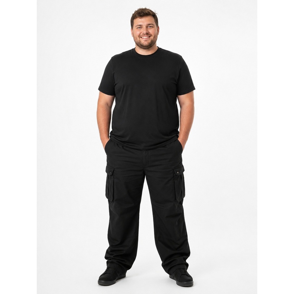 American Stitch Black Cargo Pants Mens XXL NWT Streetwear